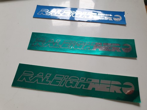 Raleigh burner aero sticker - raleigh,